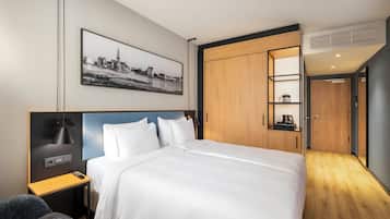 Biancheria da letto ipoallergenica, copriletto in piuma, minibar