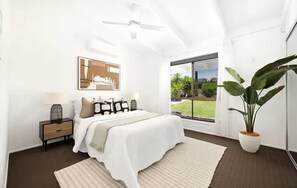 4 bedrooms, iron/ironing board, free WiFi, bed sheets