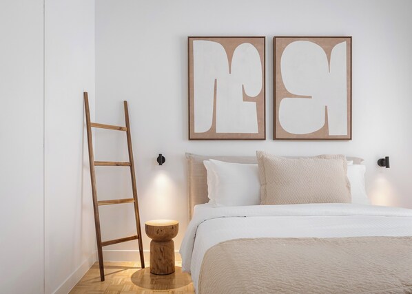 Superior Apartment, 2 Bedrooms | Egyptian cotton sheets, premium bedding, memory foam beds, in-room safe