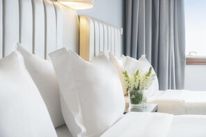 Classic Double or Twin Room, City View | Blackout drapes, soundproofing, iron/ironing board, free WiFi