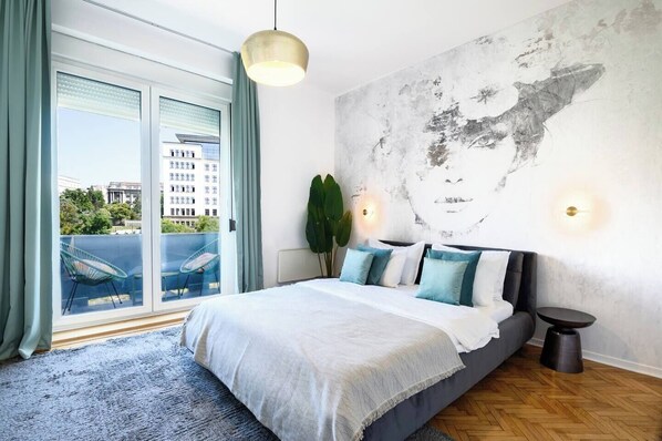 2 chambres, fer et planche à repasser, Wi-Fi, draps fournis