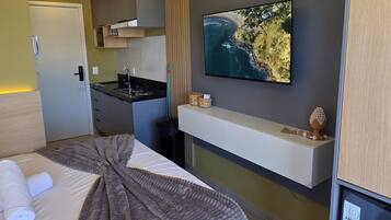 Comfort Apartment, City View | Laptop workspace, free WiFi