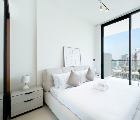 1 makuuhuone, silitysrauta/-lauta, internet, vuodevaatteet