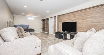 Relax and Recharge in a Cozy Basement Studio Space