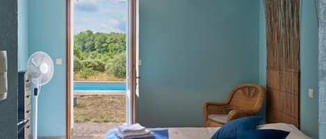 1 bedroom, WiFi, bed sheets, wheelchair access