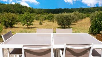 Opções para refeição ao ar livre