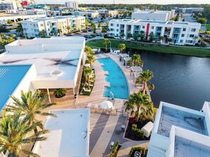 Apartment (3 Bedrooms) | Floor plan - Daytona 3BR Getaway Pool, Gym, Pet Friendly (Daytona Beach)