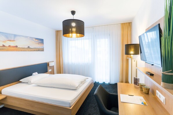 Comfort-dobbeltværelse til 1 person | Strygejern/strygebræt, gratis Wi-Fi