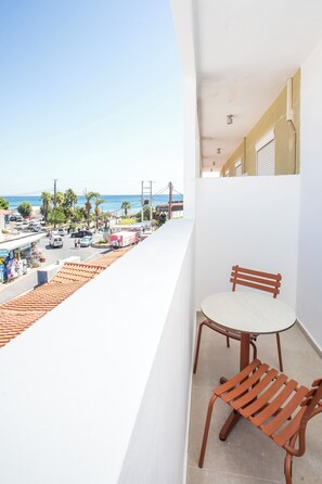 Standard Double Room, Balcony | Terrace/patio - Ermou 44 City Hotel (Faliraki)