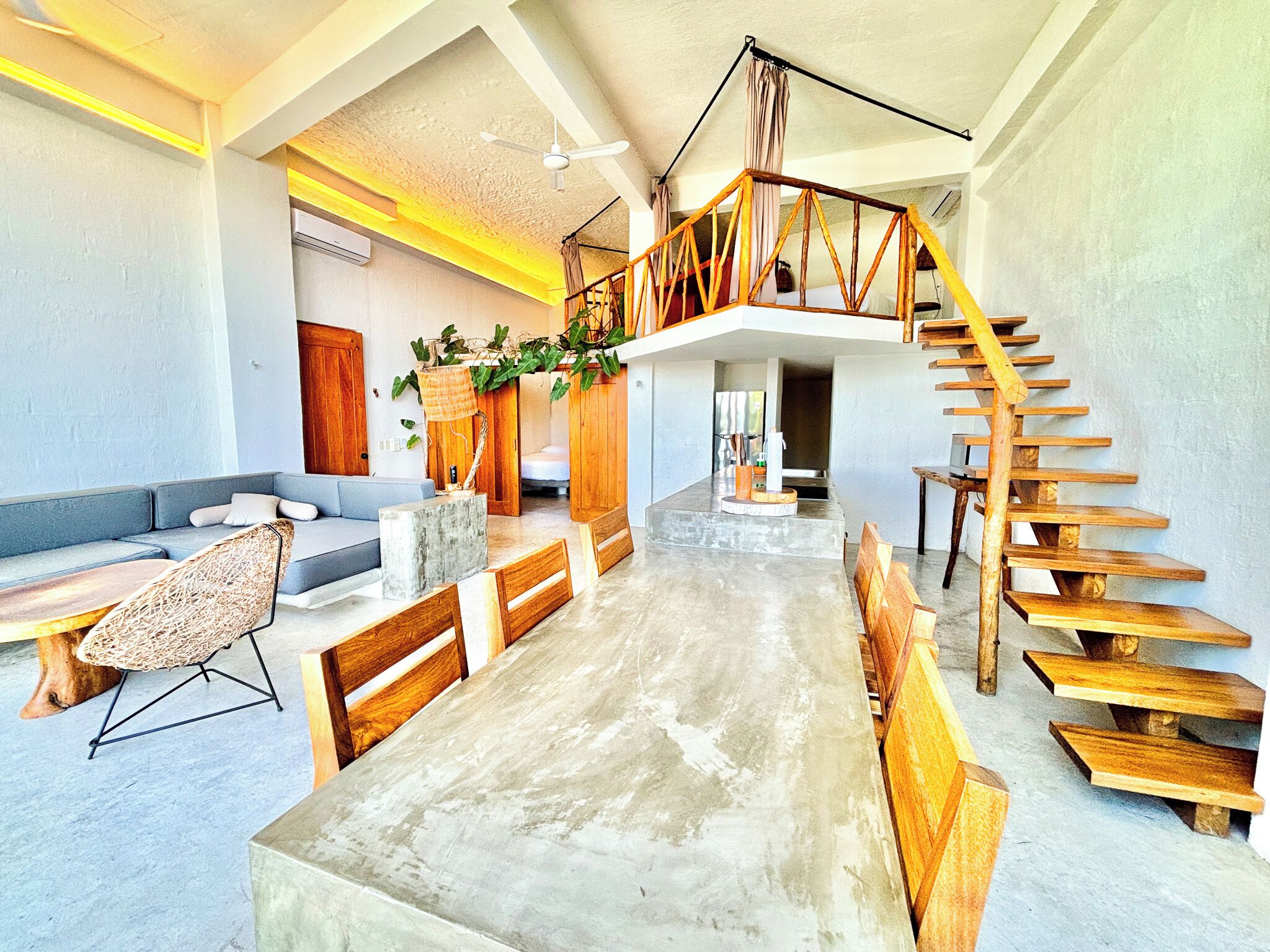 Villa Confort, vista a la laguna | Área de sala de estar