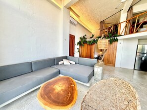 Comfort-villa - udsigt til lagune | Privat køkken | Køleskab/fryser i fuld størrelse, blender