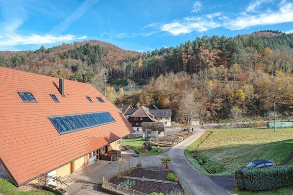 Exterior - Holiday Apartment 'Fuchsbau' with Mountain View, Shared Pool and Wi-Fi (Wolfach)