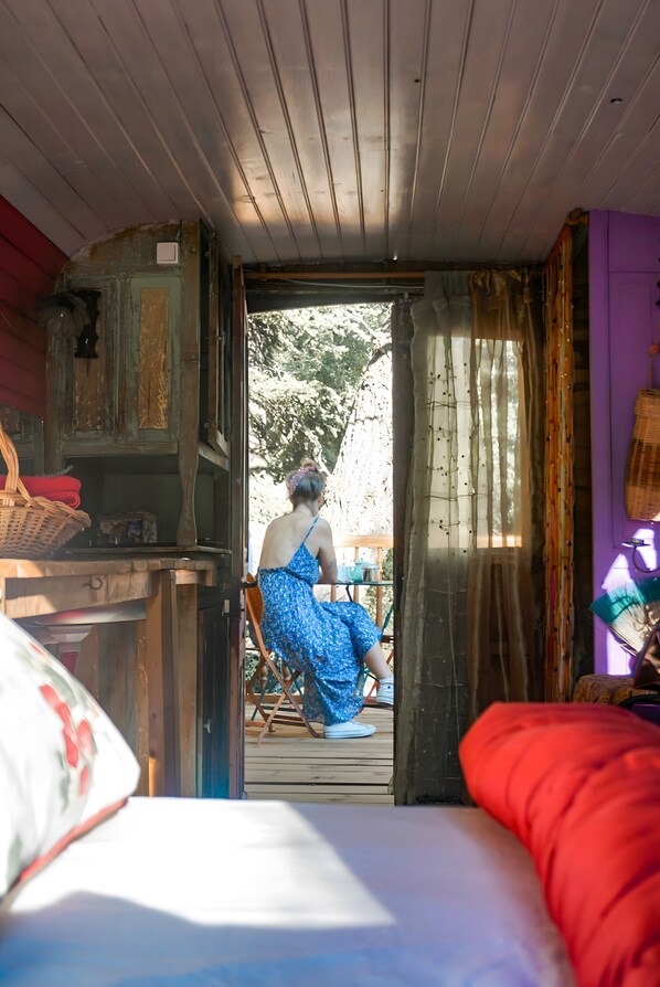 1 habitación y ropa de cama 