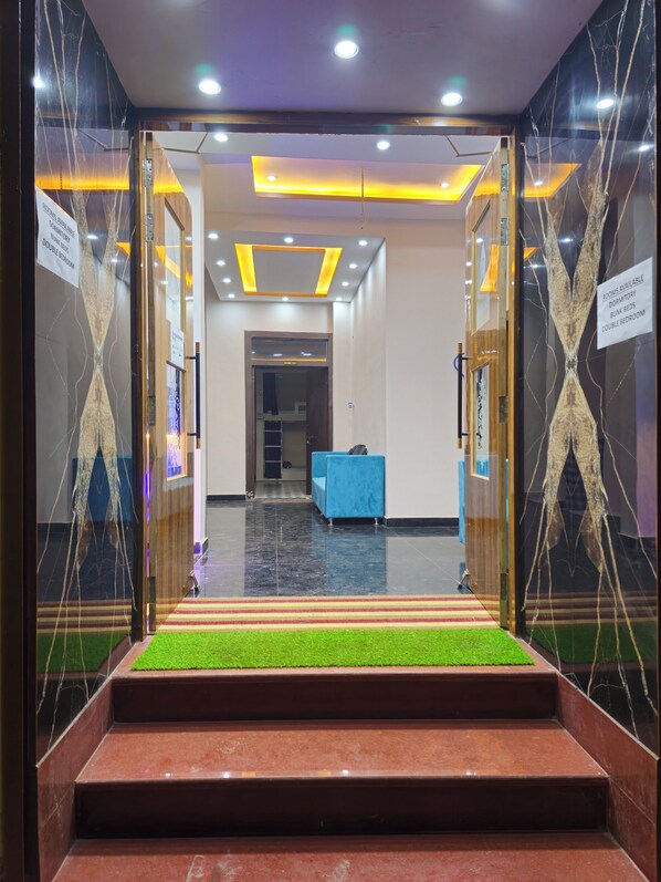 Façade de l’hébergement