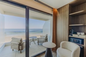 Premium kamer, terras, uitzicht op zee