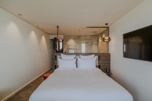 Premium kamer, terras, uitzicht op zee