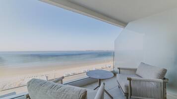 Premium kamer, terras, uitzicht op zee | Uitzicht vanuit de kamer