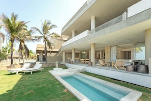 Vila premium, vista para o oceano | Terraço/pátio