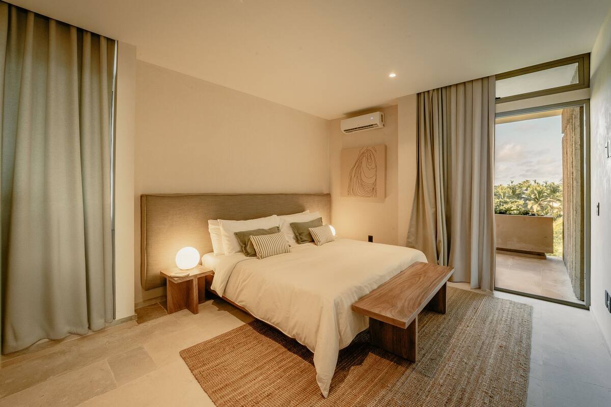 Premium bedding, individually decorated, individually furnished