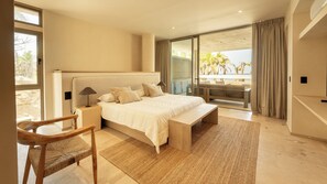 Premium bedding, blackout curtains, iron/ironing board, free WiFi