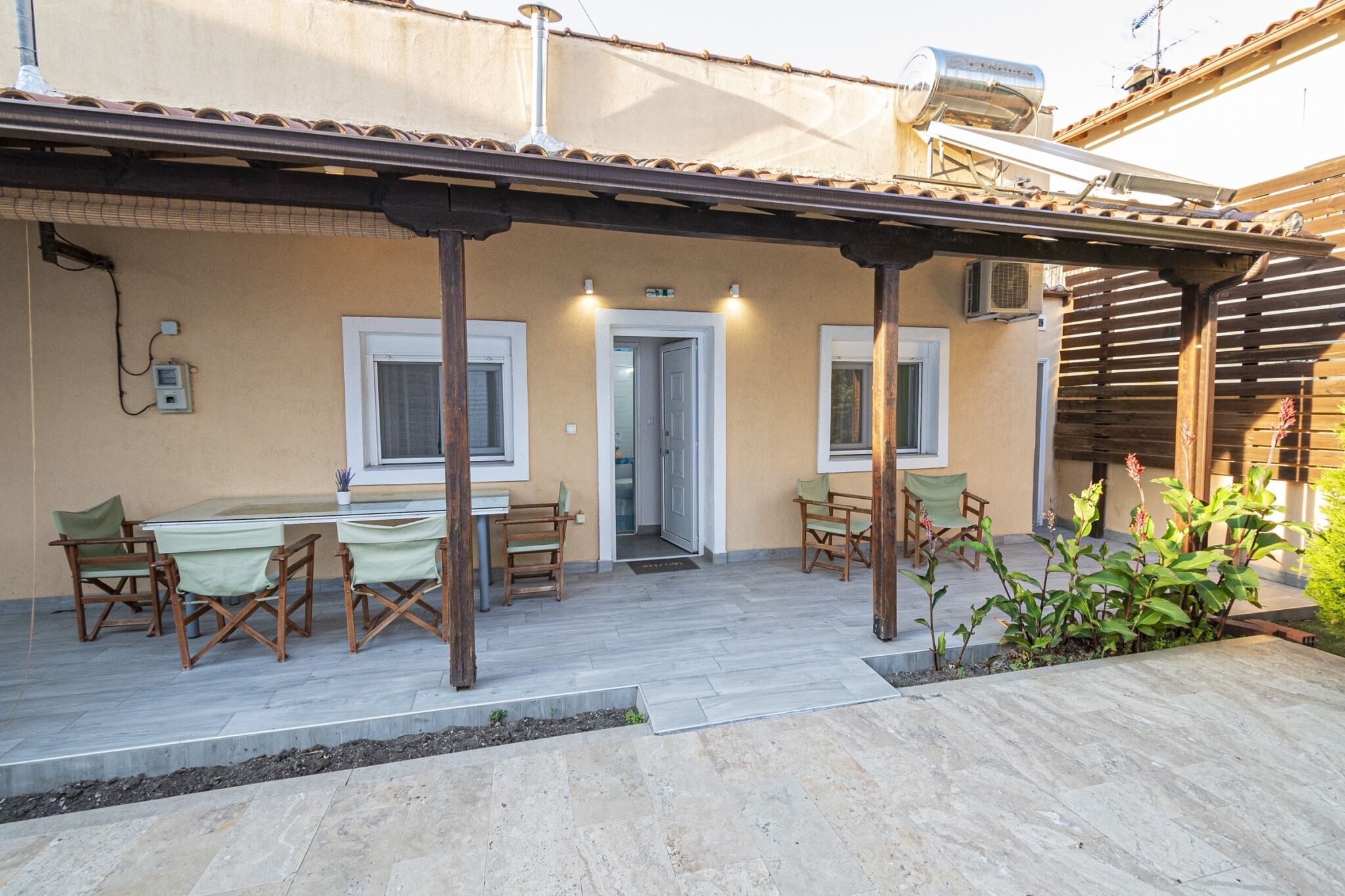 Fachada da propriedade