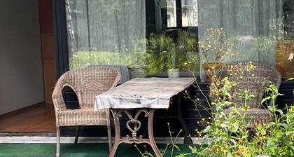 2-bedroom flat with own garden