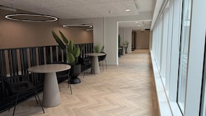 Sala de estar en el lobby