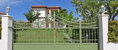 Majoituspaikan julkisivu