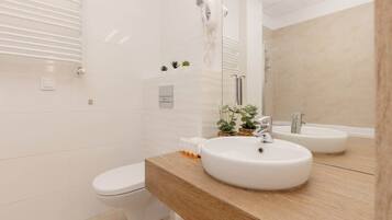 Regadera y secadora de cabello