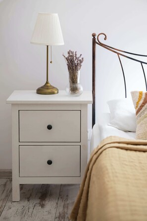 1 室のベッドルーム、アイロン / アイロン台、WiFi、ベッドシーツ