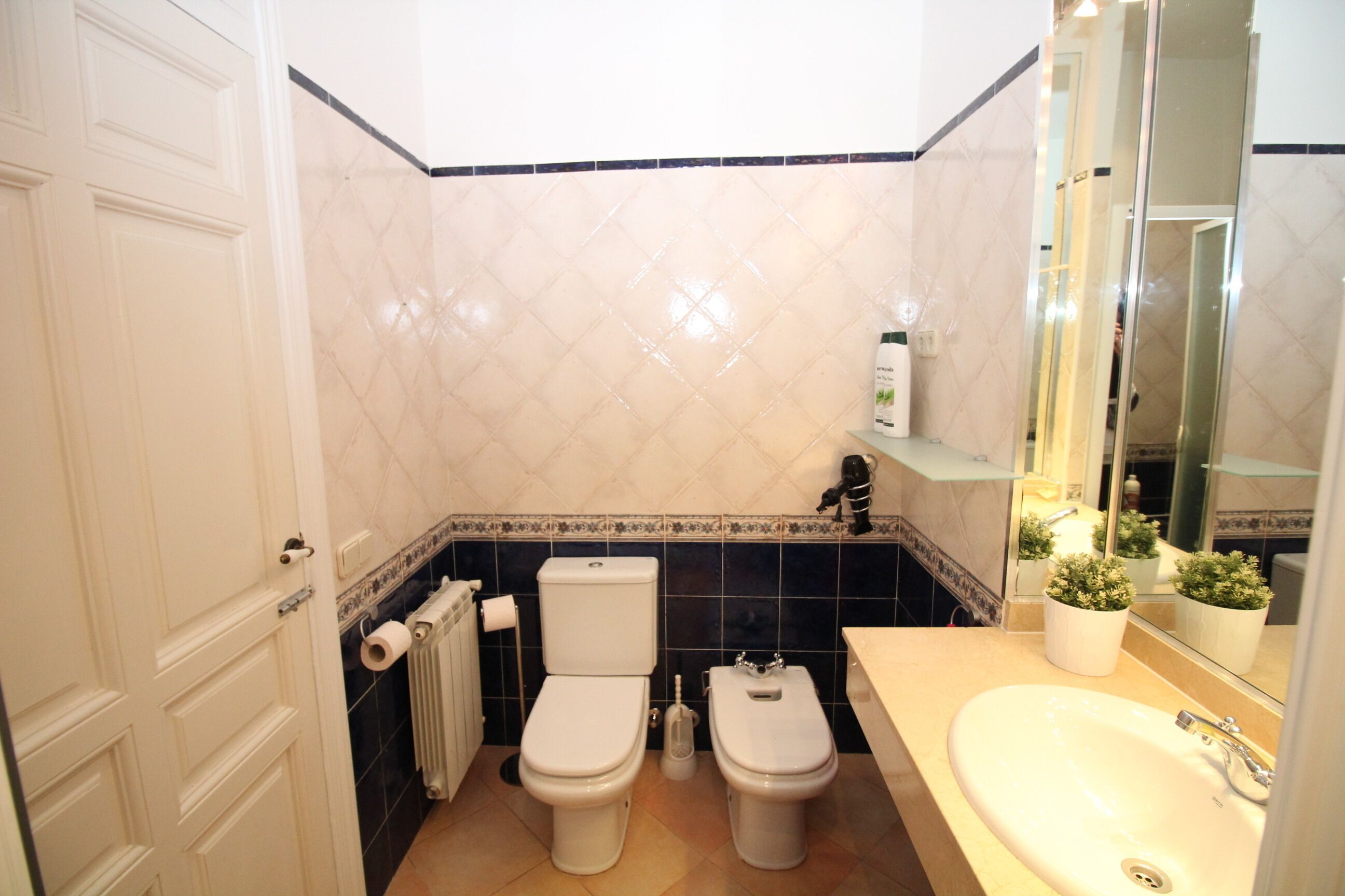 Habitación doble, baño privado | Tabla de planchar con plancha y wifi gratis