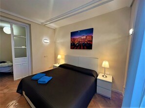 Chambre Quadruple, salle de bains commune