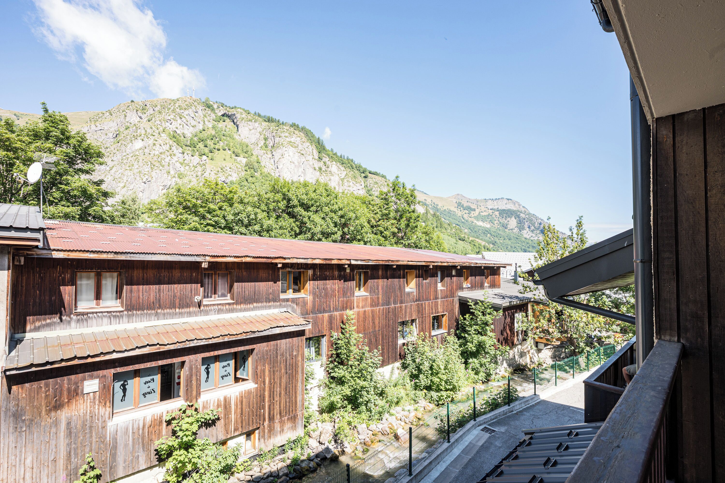 Enceinte de l’hébergement