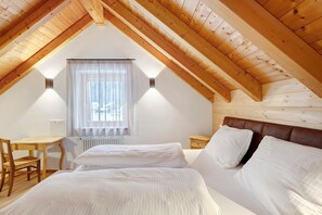 2 slaapkamers, wifi, beddengoed