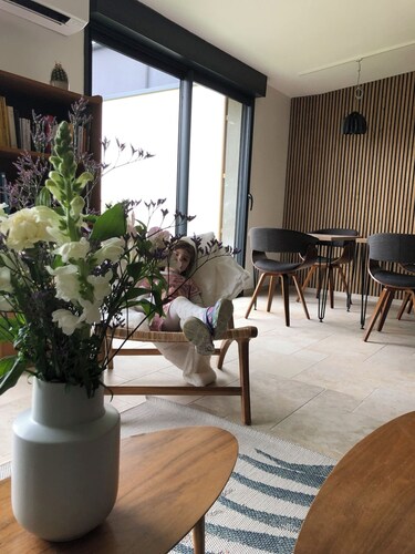 Beautiful house 10 people Rouen 10 min away