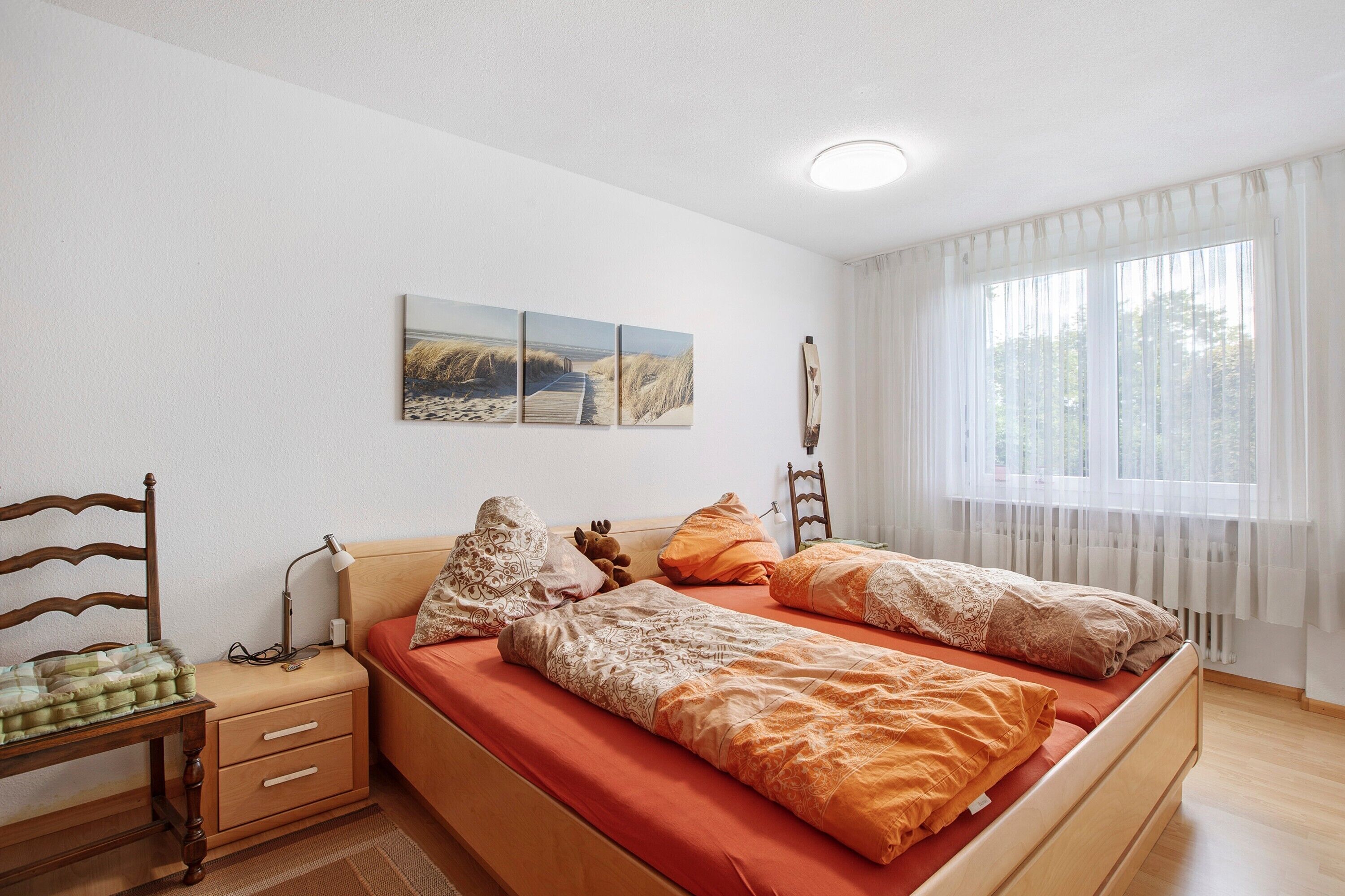 1 室のベッドルーム、アイロン / アイロン台、WiFi、ベッドシーツ