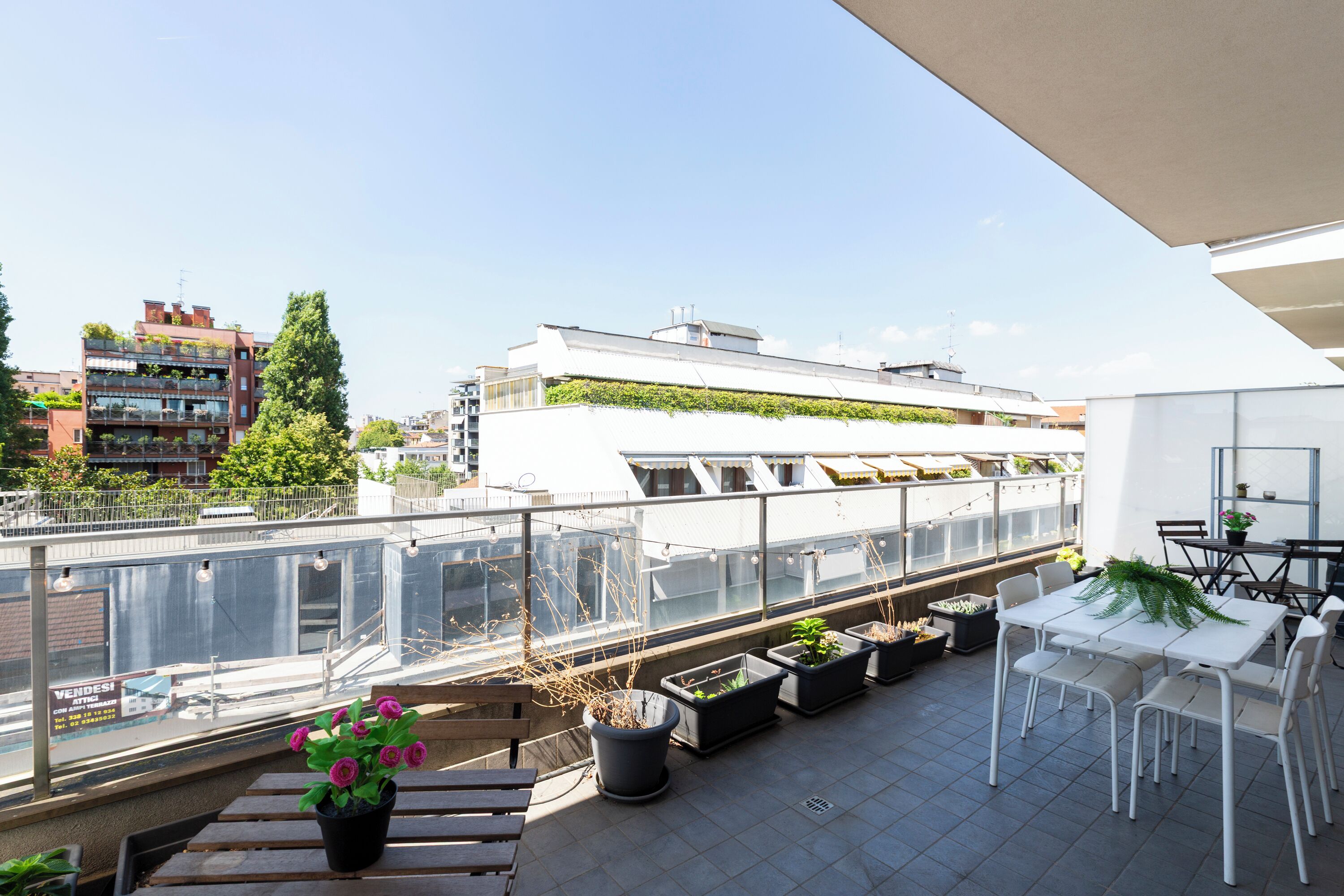 Appartement Duplex Deluxe, vue ville | Terrasse/Patio