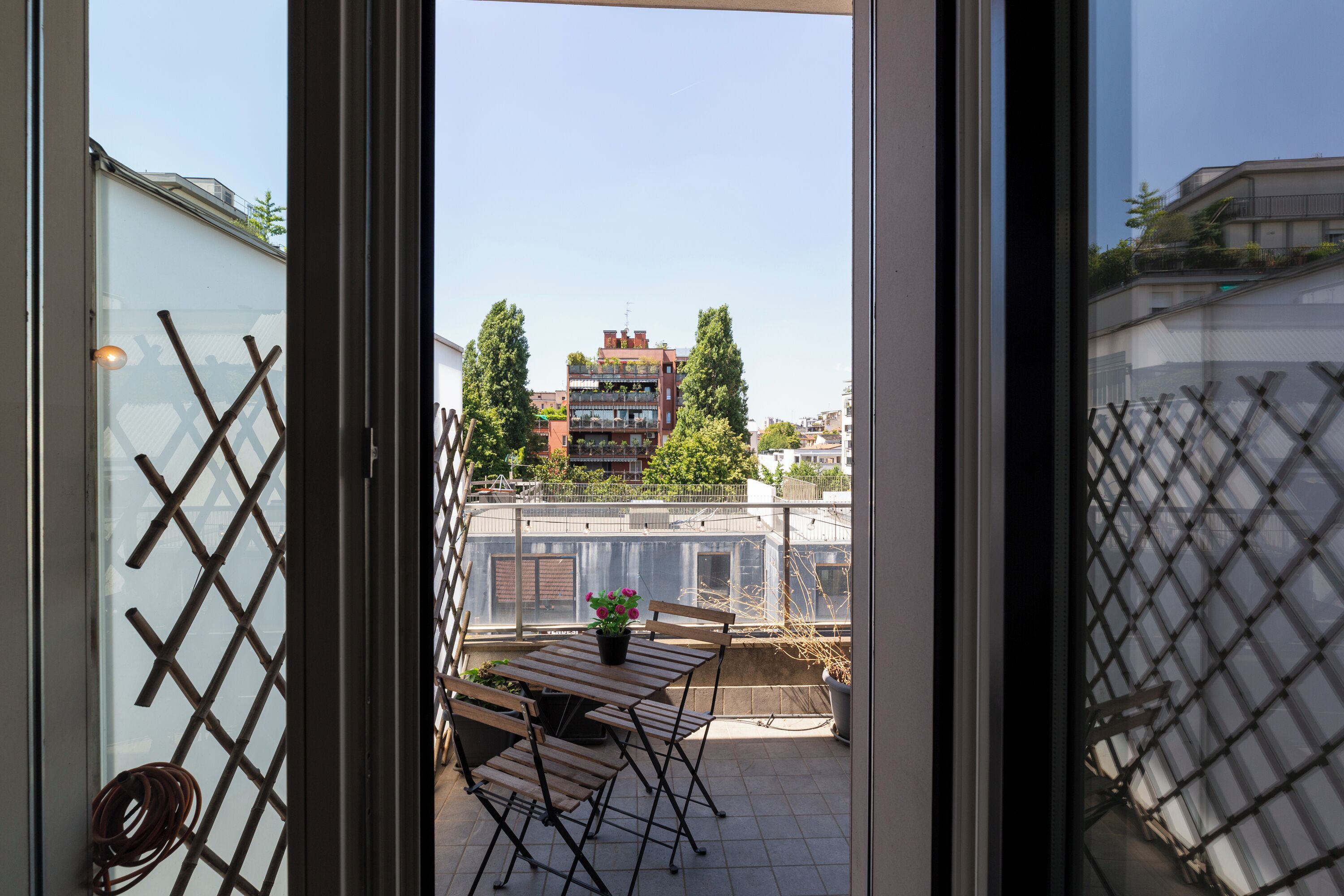 豪華複式房屋, 城市景觀 | 露台/庭院