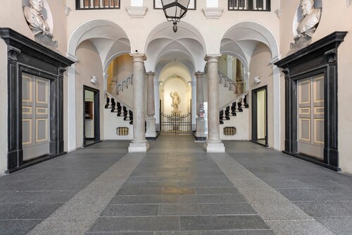 Chambre d'hôtes 'Palazzo Giustiniani' avec Balcon, Wi-Fi et Climatisation
