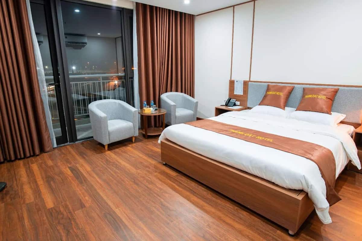 Basic Double or Twin Room, Balcony, City View