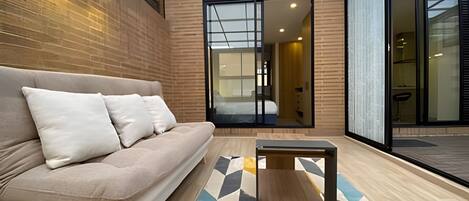 Apartamento Economico, Balcon | Interiör