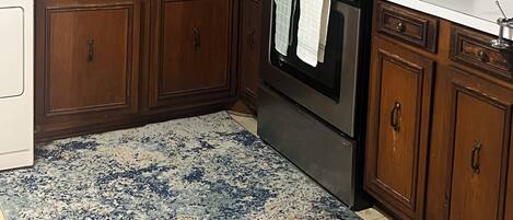 Microwave, oven, stovetop