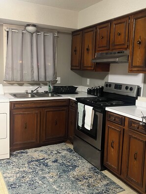 Microwave, oven, stovetop