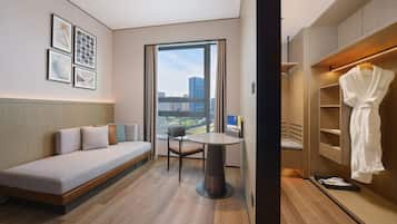 Superior Room, 1 King Bed, City View | Down comforters, free minibar, in-room safe, blackout drapes
