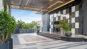 Fachada del alojamiento