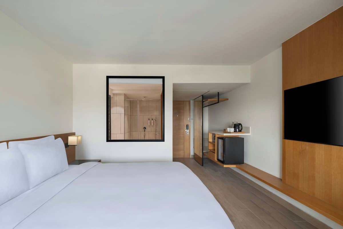 Chambre Premium, 1 trÚs grand lit et 1 canapé-lit, non-fumeur