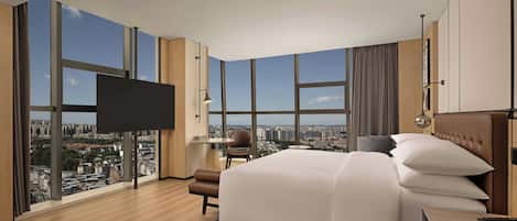 Panoramic Room, 1 King Bed, Smoking, City View