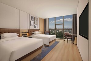 Room, 2 Double Beds, City View