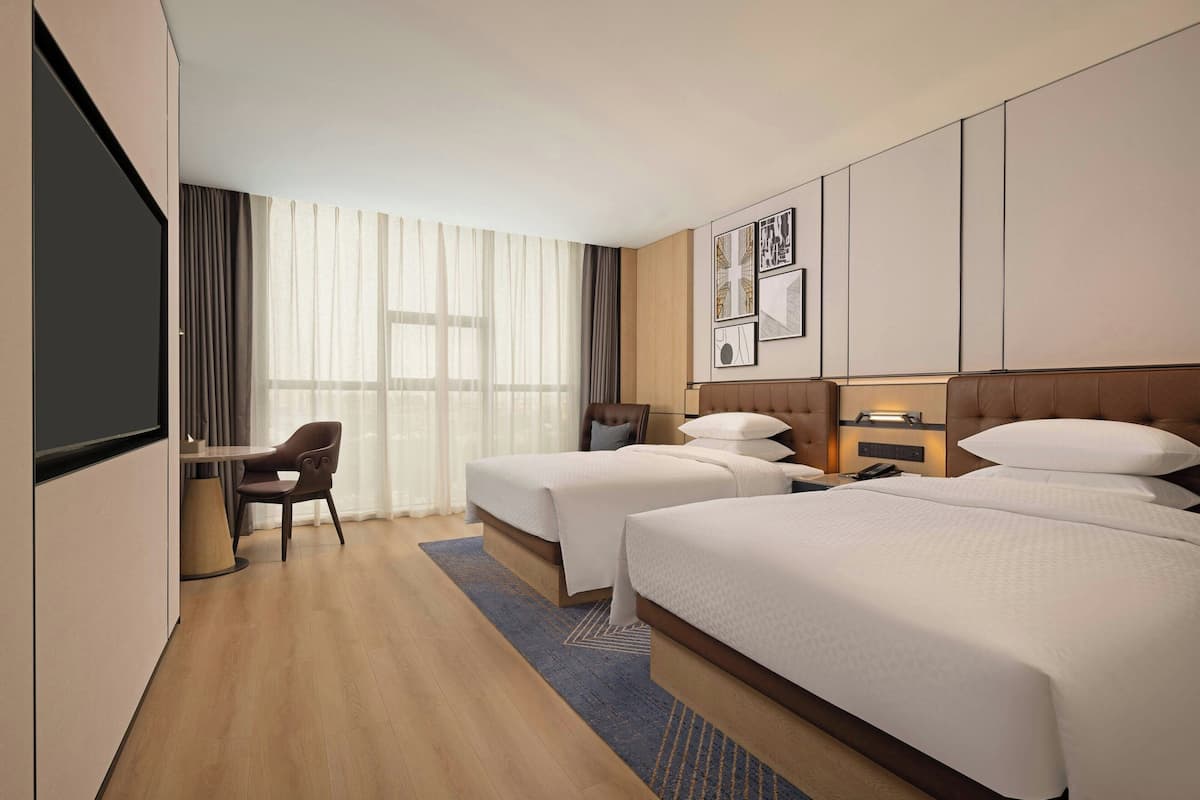 Premium Room, 2 Double Beds, City View