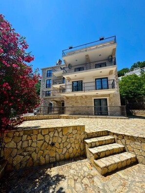 Façade de l’hébergement 